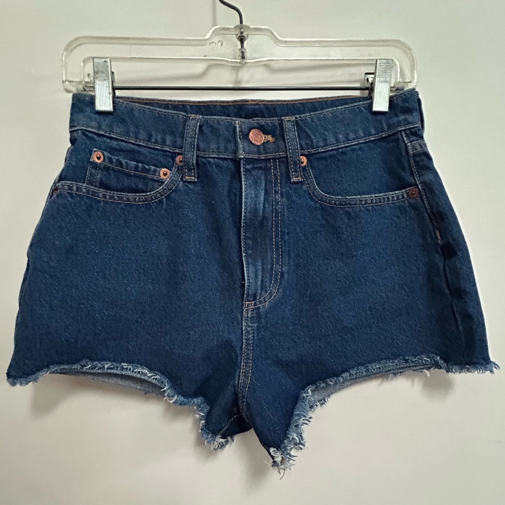 PINK High Waisted Cut off Shorts